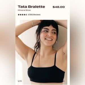 Huha 2x Women's Mineral Bras - 
Black and Brown 
brand new wrong size 2XS